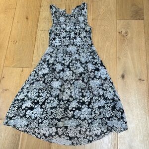 Club Monaco silk sheer dress